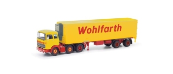 Herpa 87MBS026277 - H0 - Mercedes-Benz Koffer-Sattelzug LPS 2032 Wohlfahrt